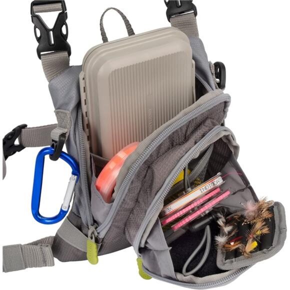 Fishing Chest Pack, Fits up to 4 Tackle/Fly Boxes, 1674 CU - Picture 3 of 8